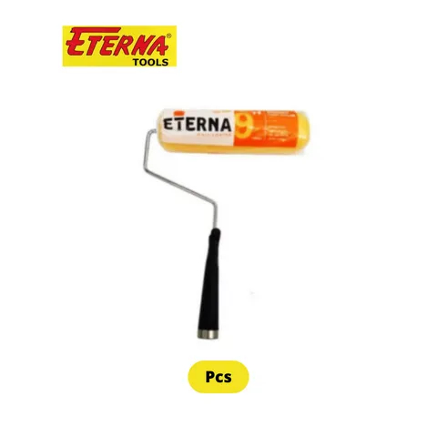 

Eterna Wall Coater Kuas Cat Roll 9" / Kuas Roll Cat Dinding Tembok Kayu Eterna 9