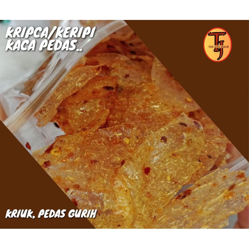 

Kripca / Keripik kaca pedas gurih kriuk
