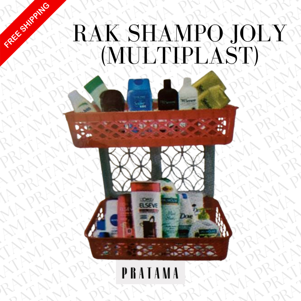 Rak Shampoo Plastik Joly (Multiplast)