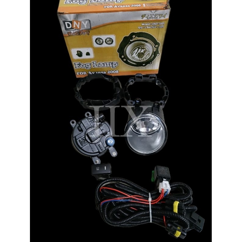 LAMPU PALANG AVANZA 2008 2009 2010 2011 COMPLETE FOG LAMP