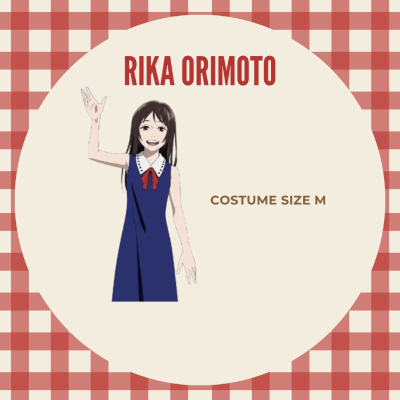 JUAL COSPLAY RIKA ORIMOTO ANIME JUJUTSU KAISEN