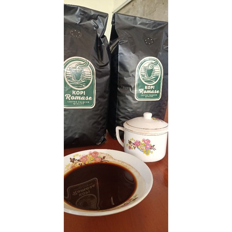 

Kopi Romase Robusta Temanggung Roast Bean Medium To Dark 1kg