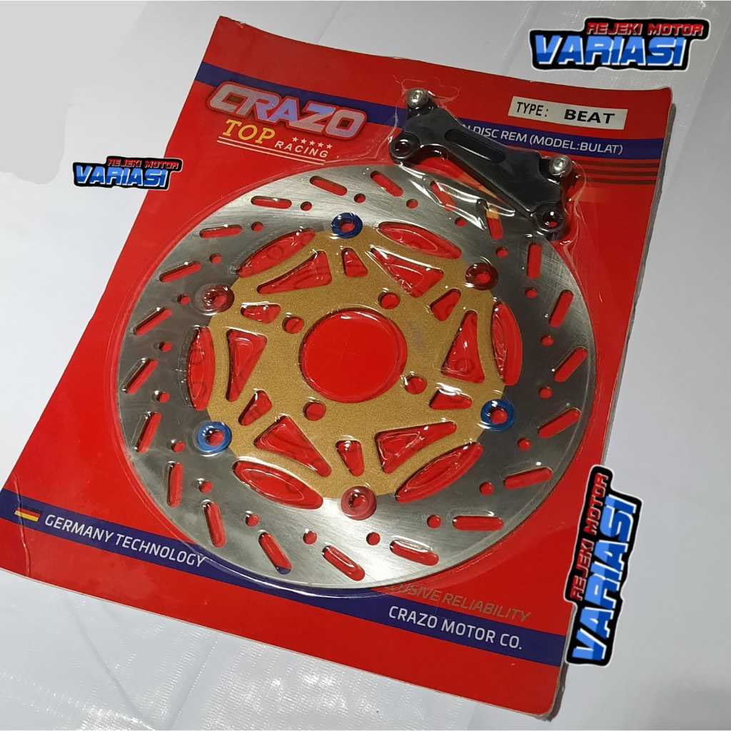 Piringan Cakram Depan Beat Vario 110 Variasi Crazo uk260mm