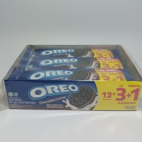 

OREO LUP BISKUIT ISI 12 sachet