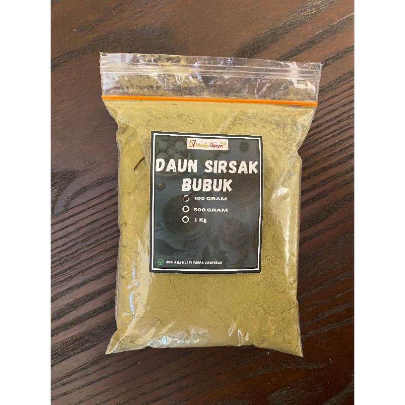

Daun Sirsak bubuk 100 gram murni tanpa campuran