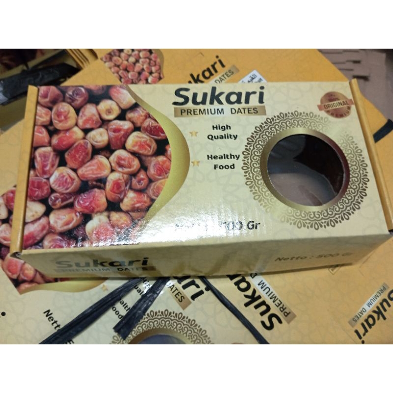 

DUS KURMA KOSONG REPACKAGE SUKARI 500 GR new
