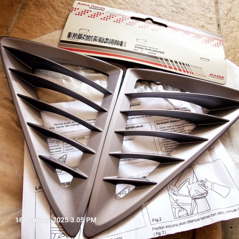 Louver set Revo .6445A-KVR-000