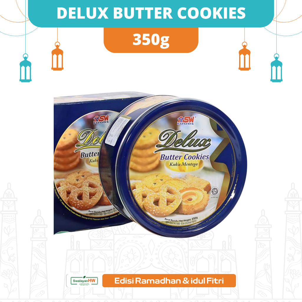 

DELUXE BUTTER COOKIES 350g l ED 05 2026 l KUKIS MENTEGA