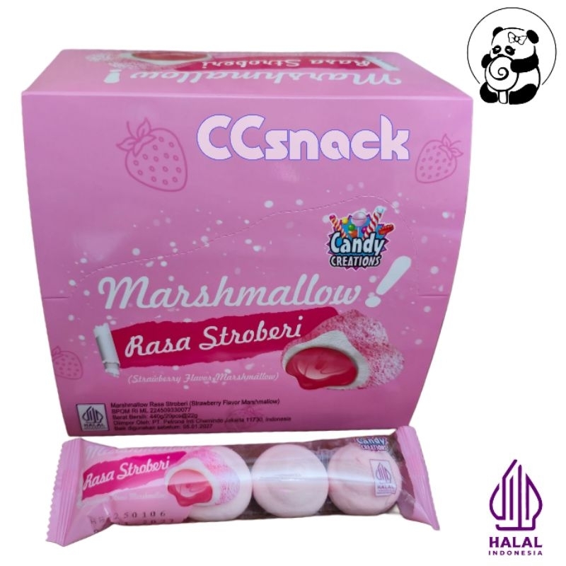 

CC MARSHMALLOW RASA STROBERI BOX ISI 20