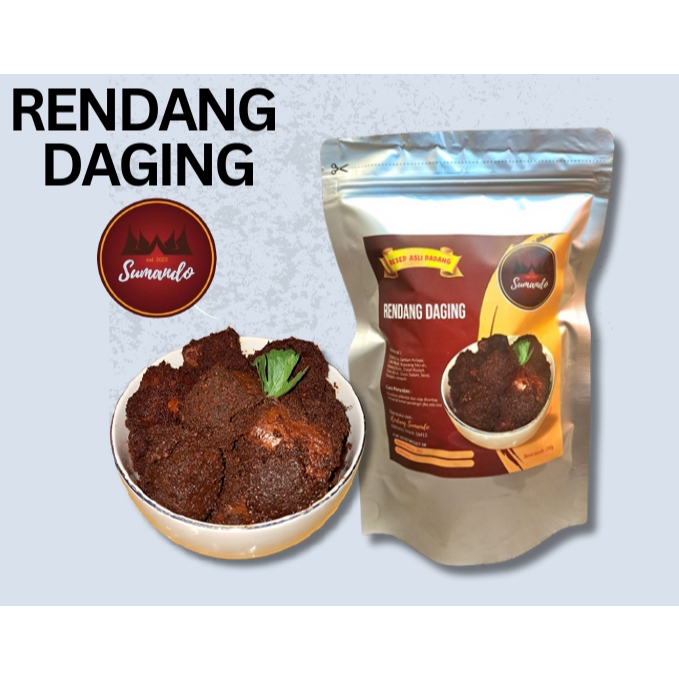 

RENDANG DAGING SUMANDO / RENDANG DAGING SAPI / RENDANG ASLI PADANG / RENDANG KEMASAN / RENDANG READY TO EAT / READY TO HEAT FOOD