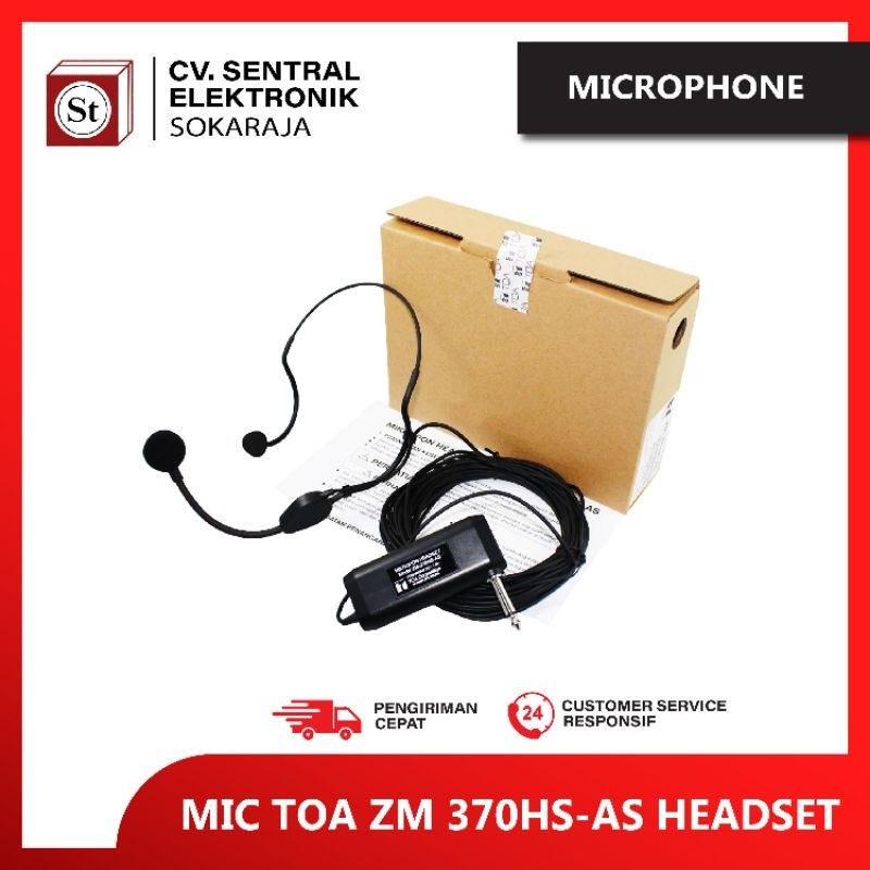 Mic Toa ZM 370HS-AS Headset