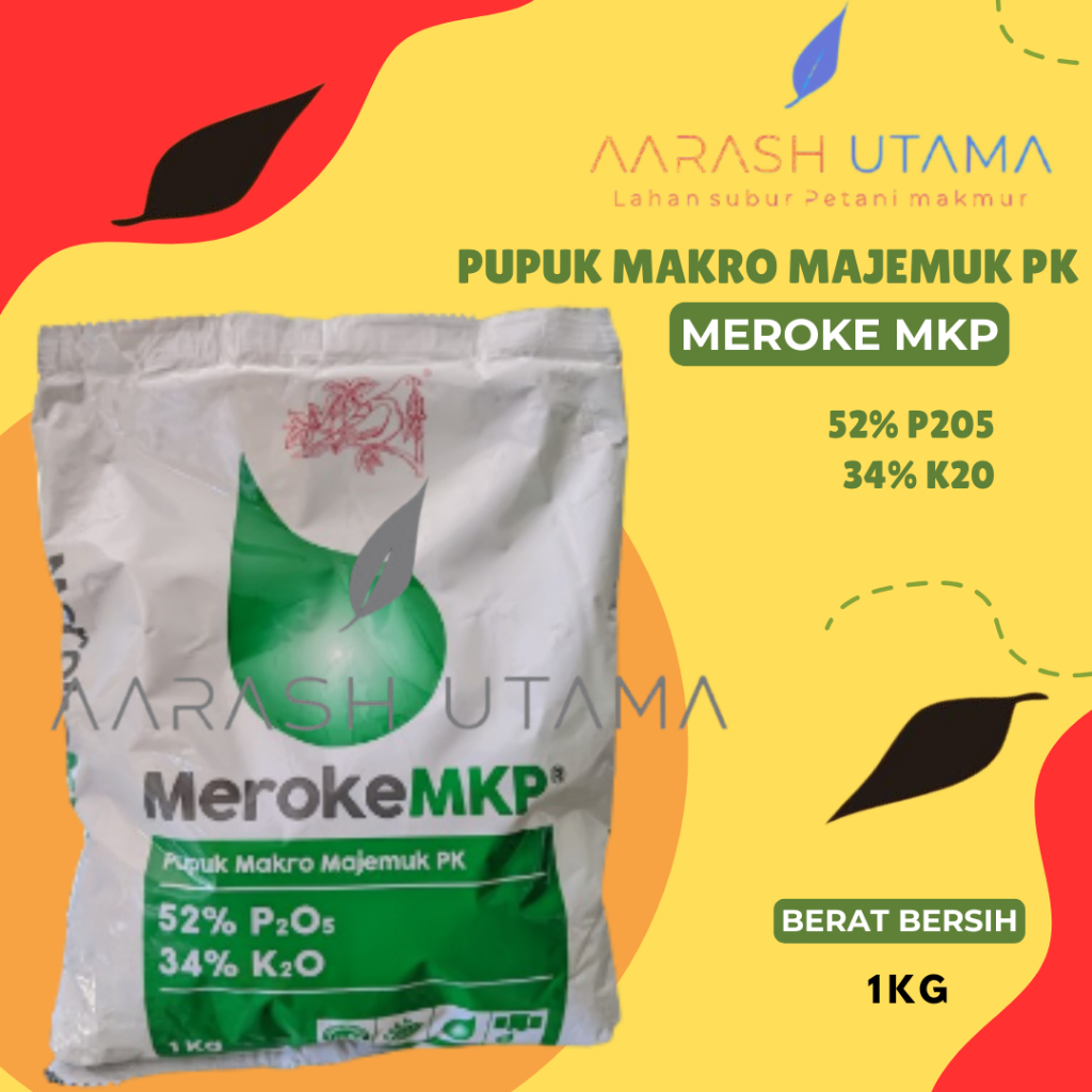 MKP MEROKE / Pupuk Makro Majemuk Meroke MKP Kemasan 1kg