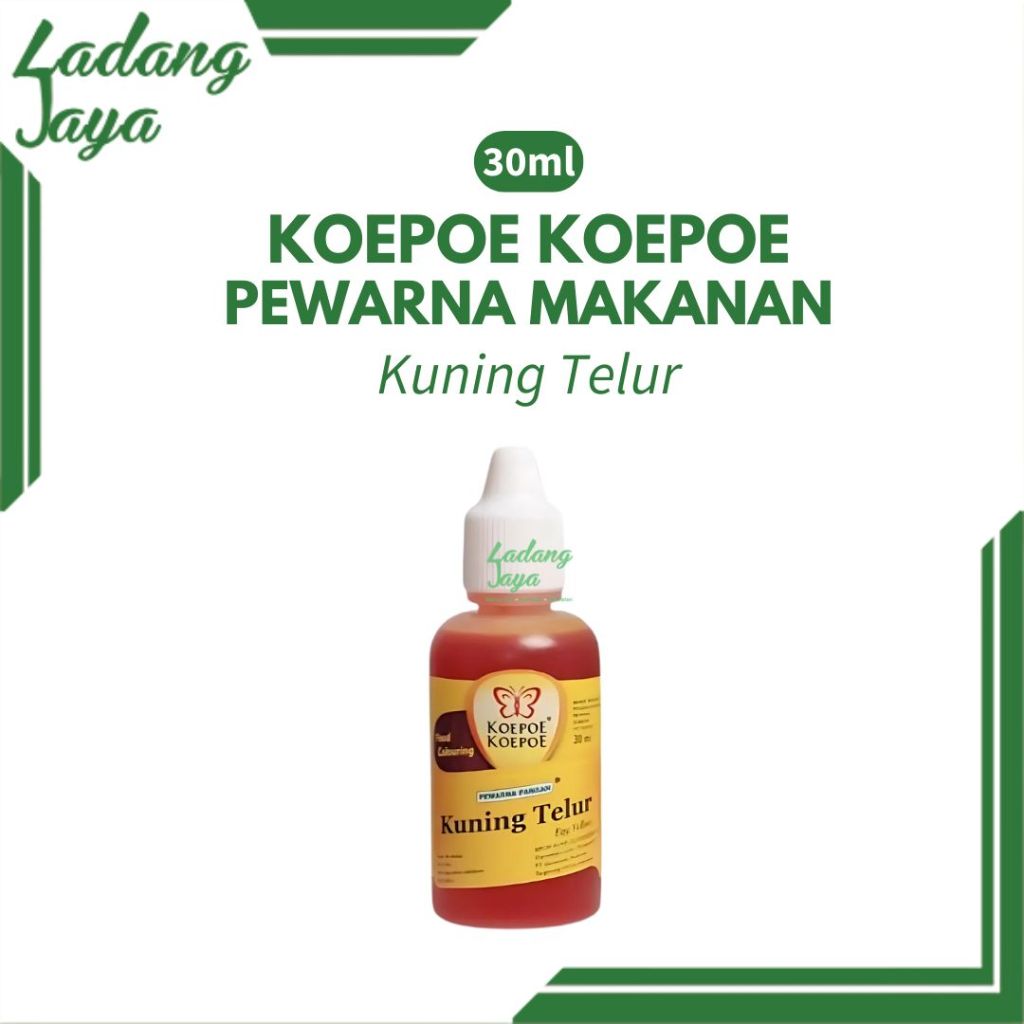 

Koepoe Koepoe Pewarna Kuning Telur 30ml