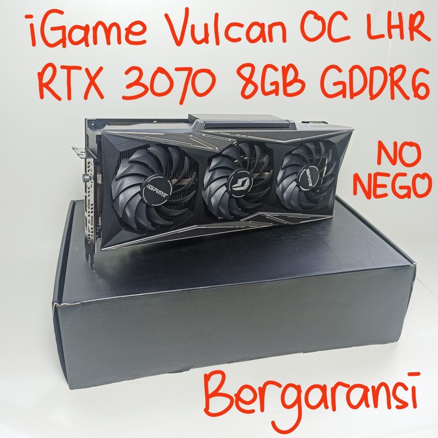 NVIDIA Geforce RTX 3070 GPU VGA RTX3070 Graphics Card GPU - IGAME VULCAN