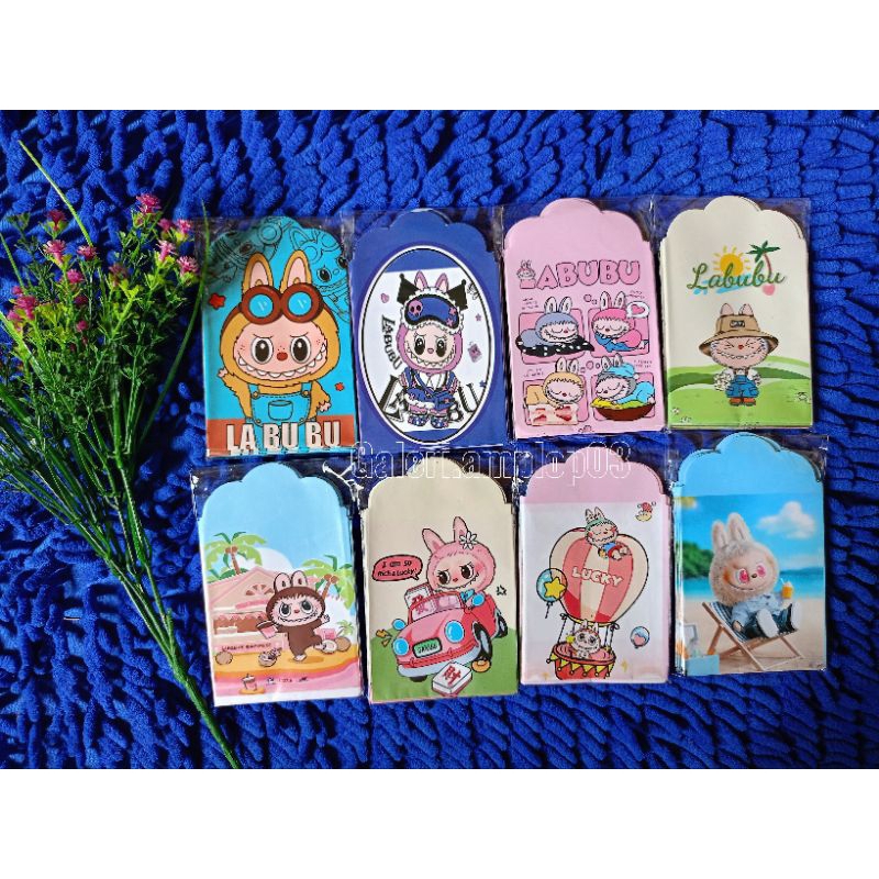 

[100 PCS ]AMPLOP LEBARAN MOTIF LABUBU SIAP PAKAI