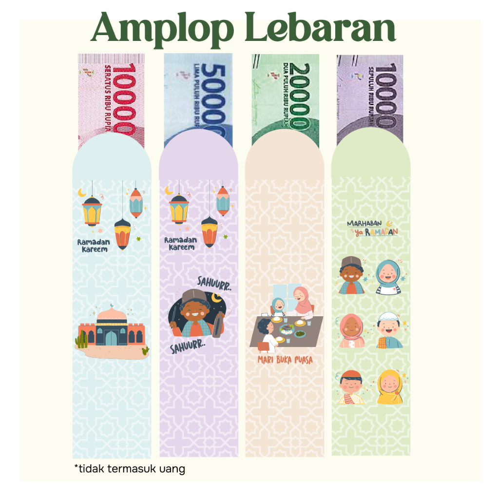 

Amplop Lebaran Kotak Kocok by Paperie Lab