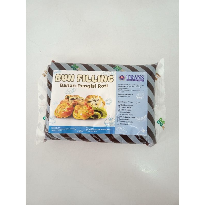 

Trans Bun Filling Red Bean 1kg Pasta kacang merah untuk Mooncake