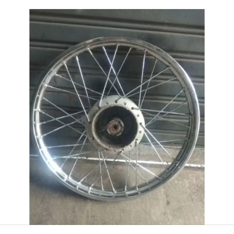 velg roda depan honda grand, prima, Supra tromol, barang second original lepasan motor
