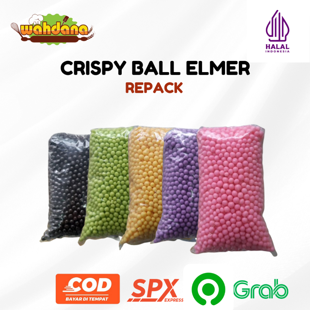 

Crispy Ball Elmer White Kemasan Repack