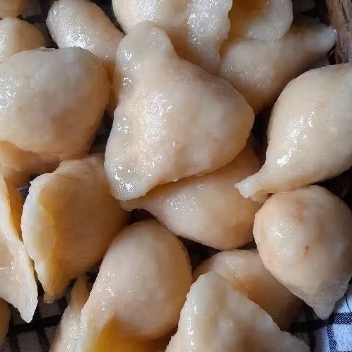 

pempek telor dan pempek lenjer 100% asli udang (paket, 5 pempek telor kecil & 5 pempek lenjer kecil)