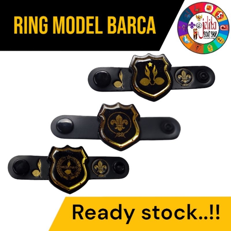 

RING TAMENG EMAS MODEL BARCA. COCOK BUAT SMP SMA PENGGALANG PENEGAK PANDEGA PEMBINA