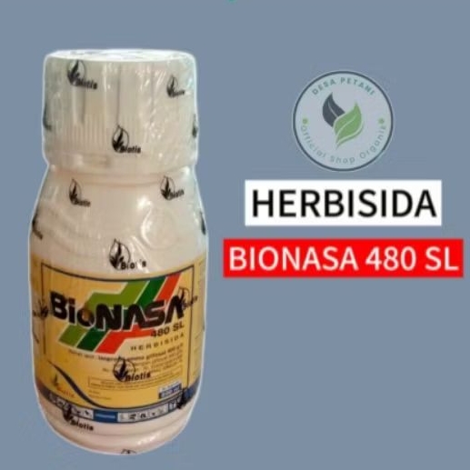 Obat Pembasmi Rumput BIONASA Herbisida 480 SL 200.ml
