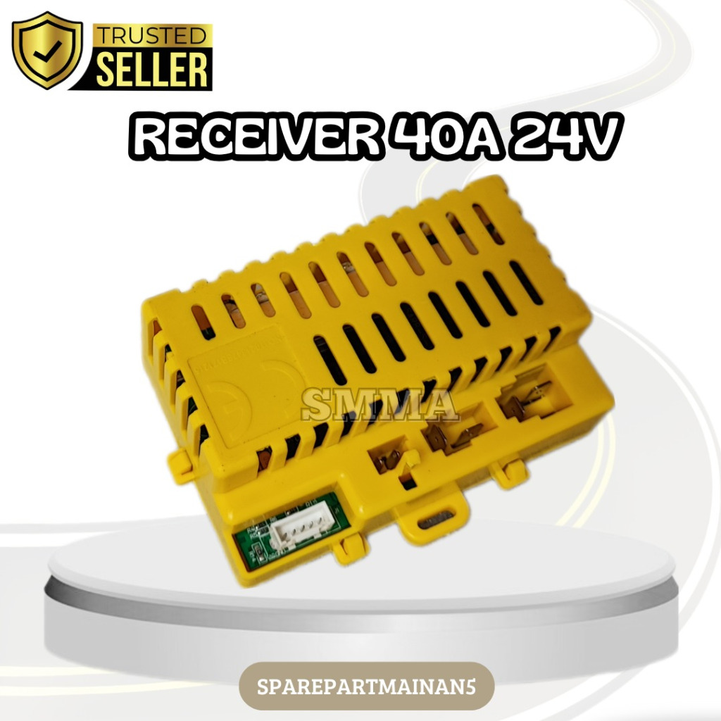 Receiver Modul 5Pin 40A 24V Tipe Mobil moster ranger 4X4 ford Mobil Mainan Aki Anak