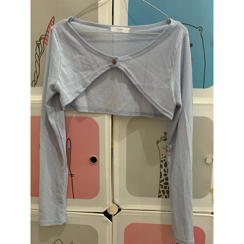 Preloved Cardigan crop