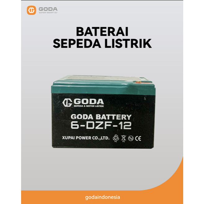 GODA - Sparepart Sepeda Listrik- Baterai Sepeda Listrik