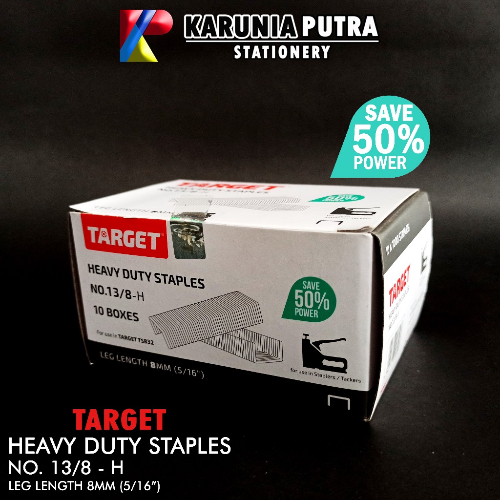 

Staples Target No 13/8 Heavy Duty Staples