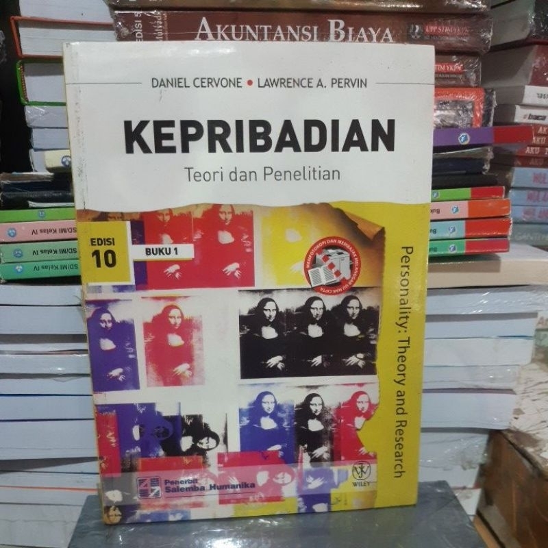 Buku Kepribadian TEORI DAN PENELITIAN  EDISI 10 buku 1