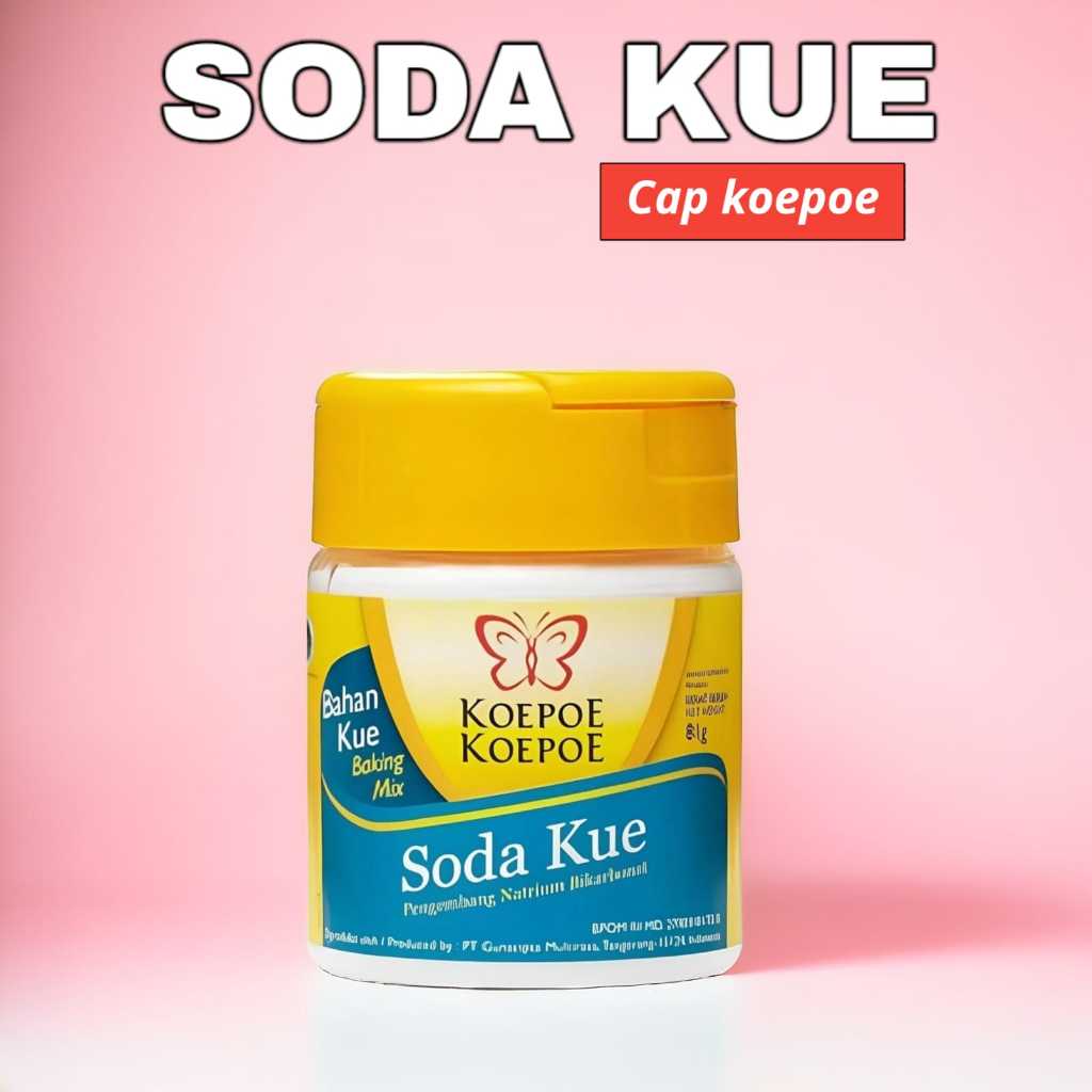 

[81g] Soda Kue Cap Koepoe Koepoe / Baking Soda / Baking Powder Kue