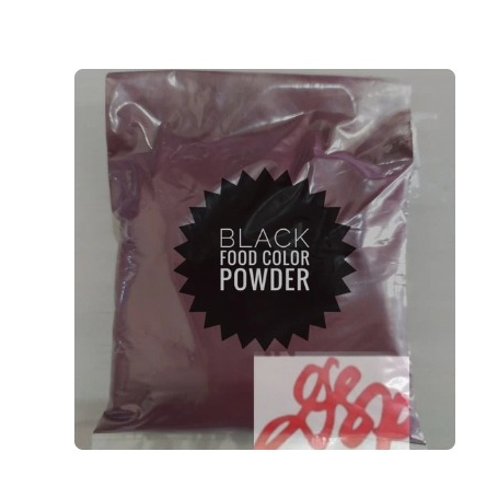 Pewarna Makanan Bubuk Black / Hitam pk 100gr