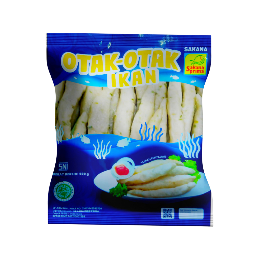 

SAKANA Otak Otak Panjang Ikan 500gr isi 15 pcs