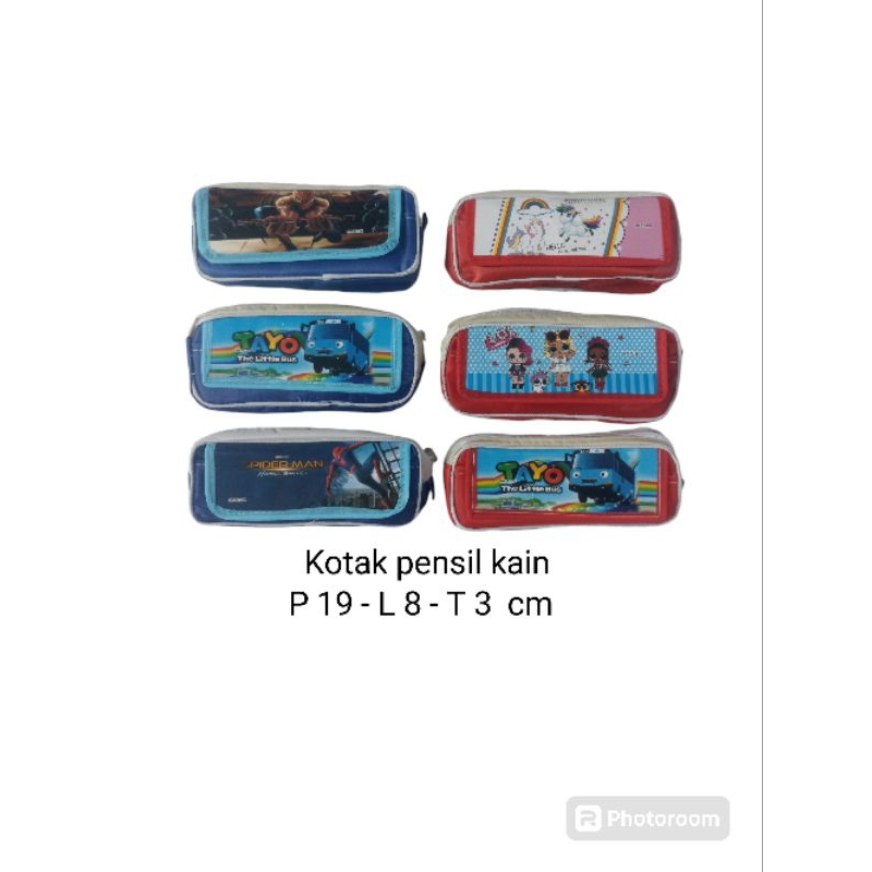 

Kotak pensil kain...