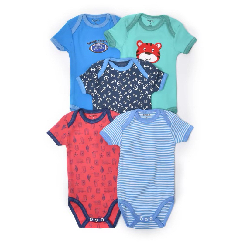 Carters Jumper Bayi Laki Laki Lengan Pendek isi 5 Pcs P019