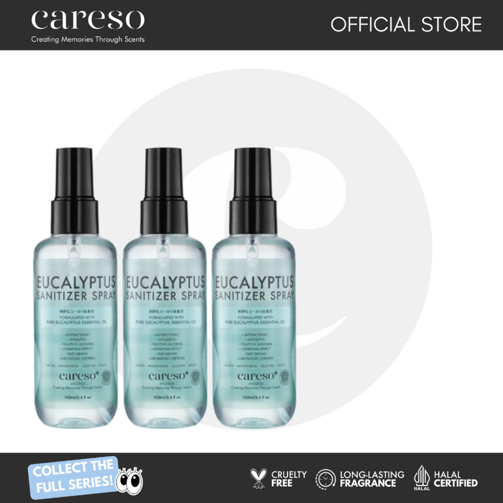 Aromatherapy Eucalyptus Sanitizer Spray - SAVERS BUNDLE - 3 pcs