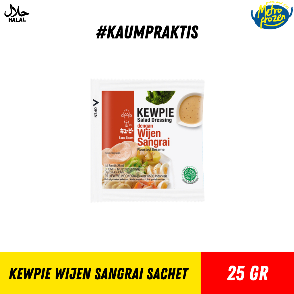 

KEWPIE Wijen Sangrai Sachet 25ml