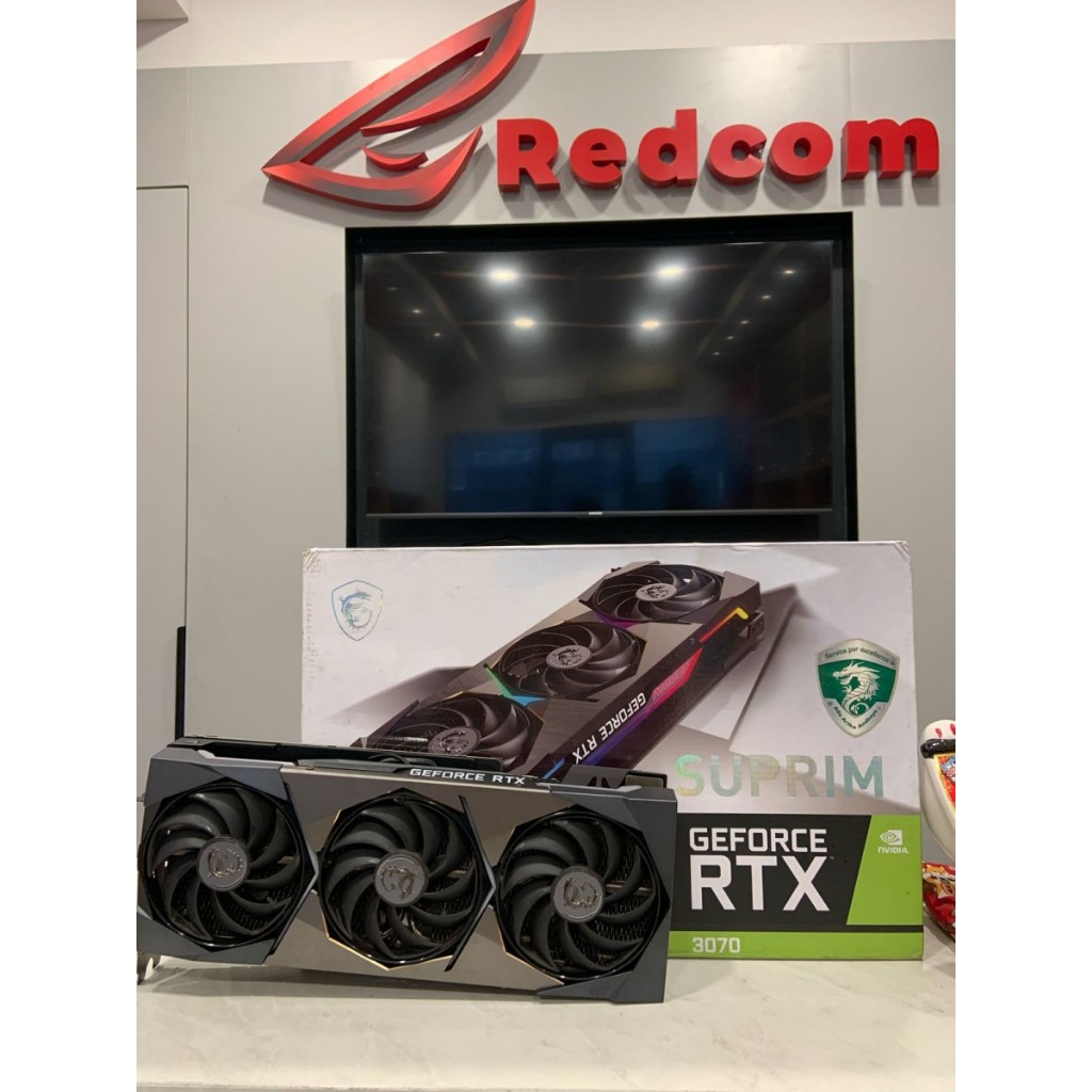 MSI Nvidia Geforce RTX 3070 / RTX3070 SUPRIM X 8GB DDR6X 256 BIT 2ND