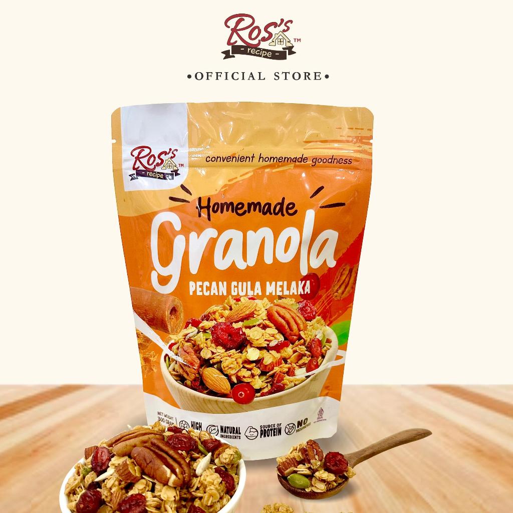 

Granola Homemade Pecan Gula Melaka 300 gr