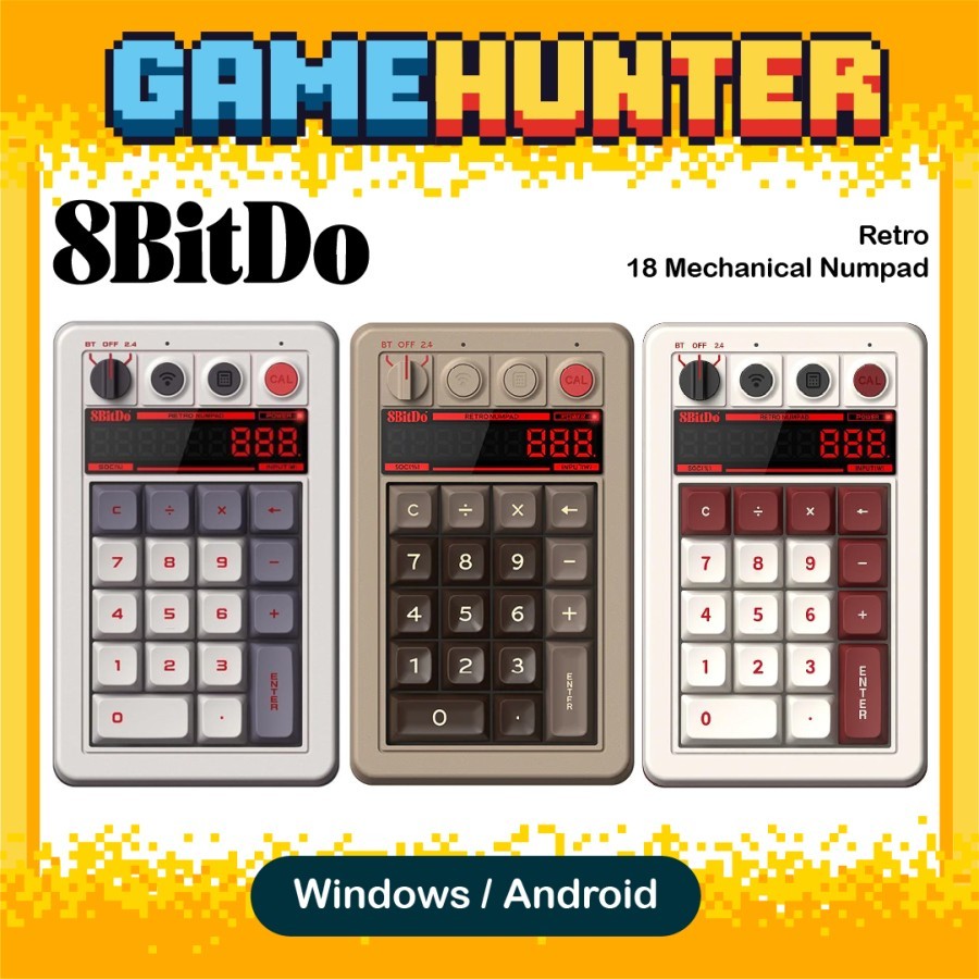 

8BitDo Retro 18 Mechanical Numpad / Calculator