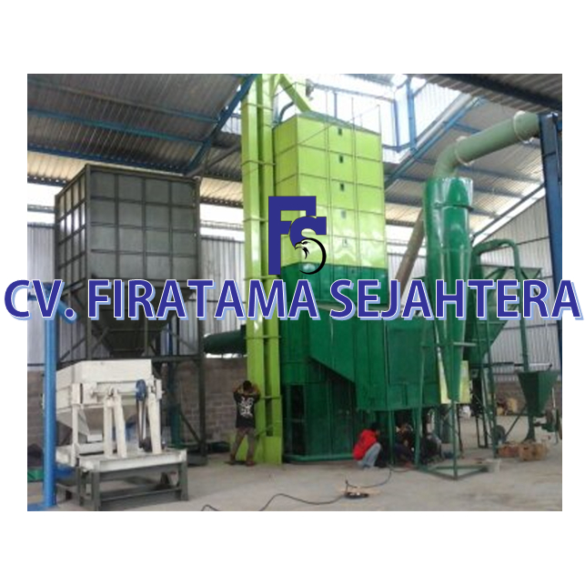 Mesin Pengering Jagung - Mesin Vertical Dryer Kapasitas 10 Ton/Proses