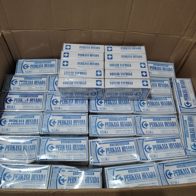 Kasa Hidrofil Perkasa Husada 1 pack isi 10 box