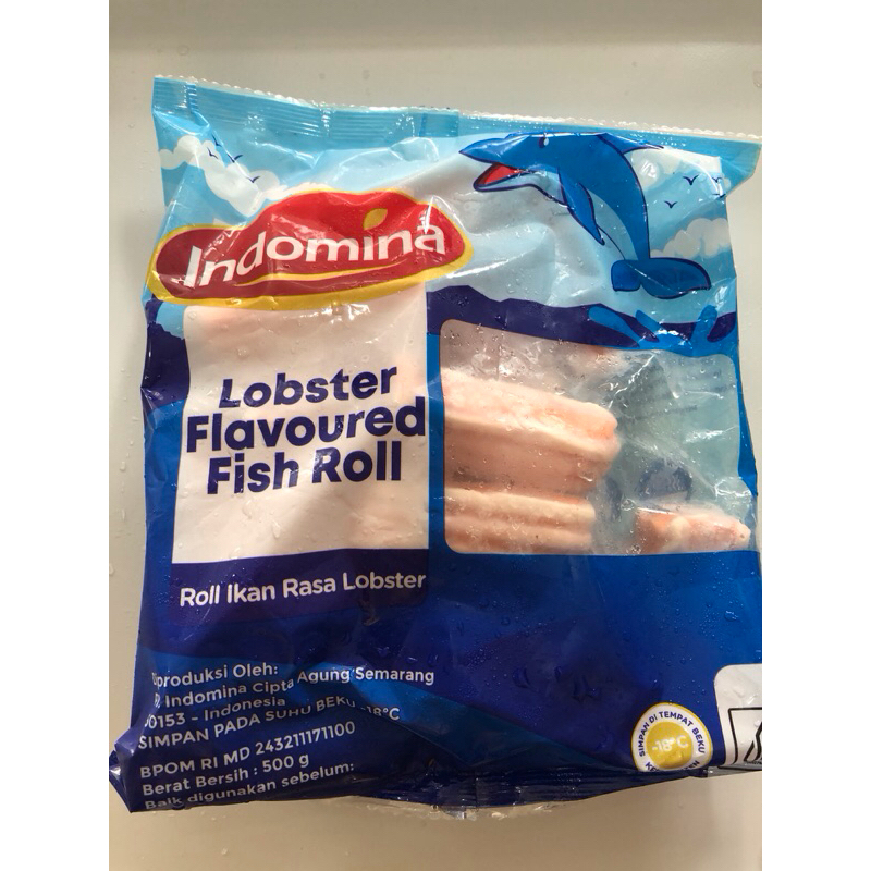 

Indomina Lobster Flavoured Fishroll 500g