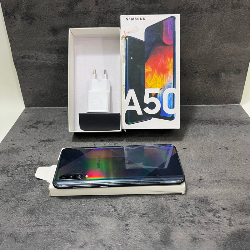 Samsung Galaxy A50 4/64gb Fullset Second Garansi Resmi