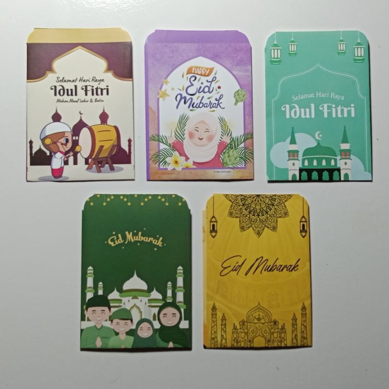 

Amplop Lebaran Hari Raya Idul Fitri/Idul Adha Ukuran Kecil