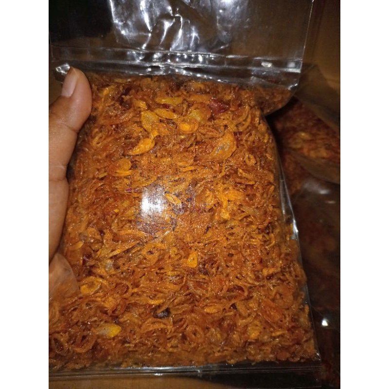 

Bawang Goreng Kemasan Jumbo Sachet.