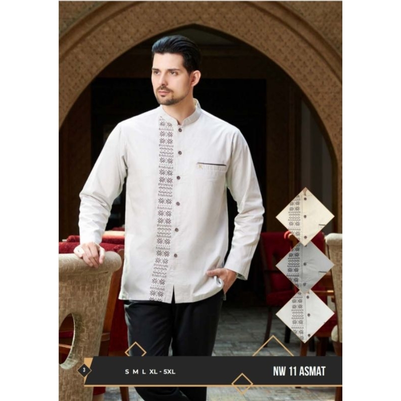 BAJU KOKO NIZAR || BAJU LENGAN PANJANG || BAJU KOKO DEWASA || BAJU KOKO PREMIUM || KOKO NIZAR TERBAR