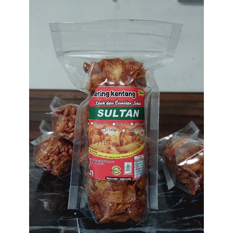 

Kering Kentang Sultan Tanpa Kacang, Lauk dan Camilan sehat