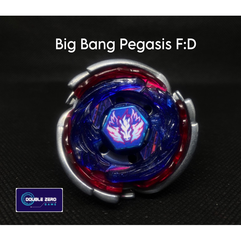Beyblade Metal Fury Big Bang Pegasis F:D 4D system Original Takara Tomy